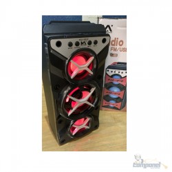 Caixa de Som bluetooth com FM e USB Portatil MAX-585SP